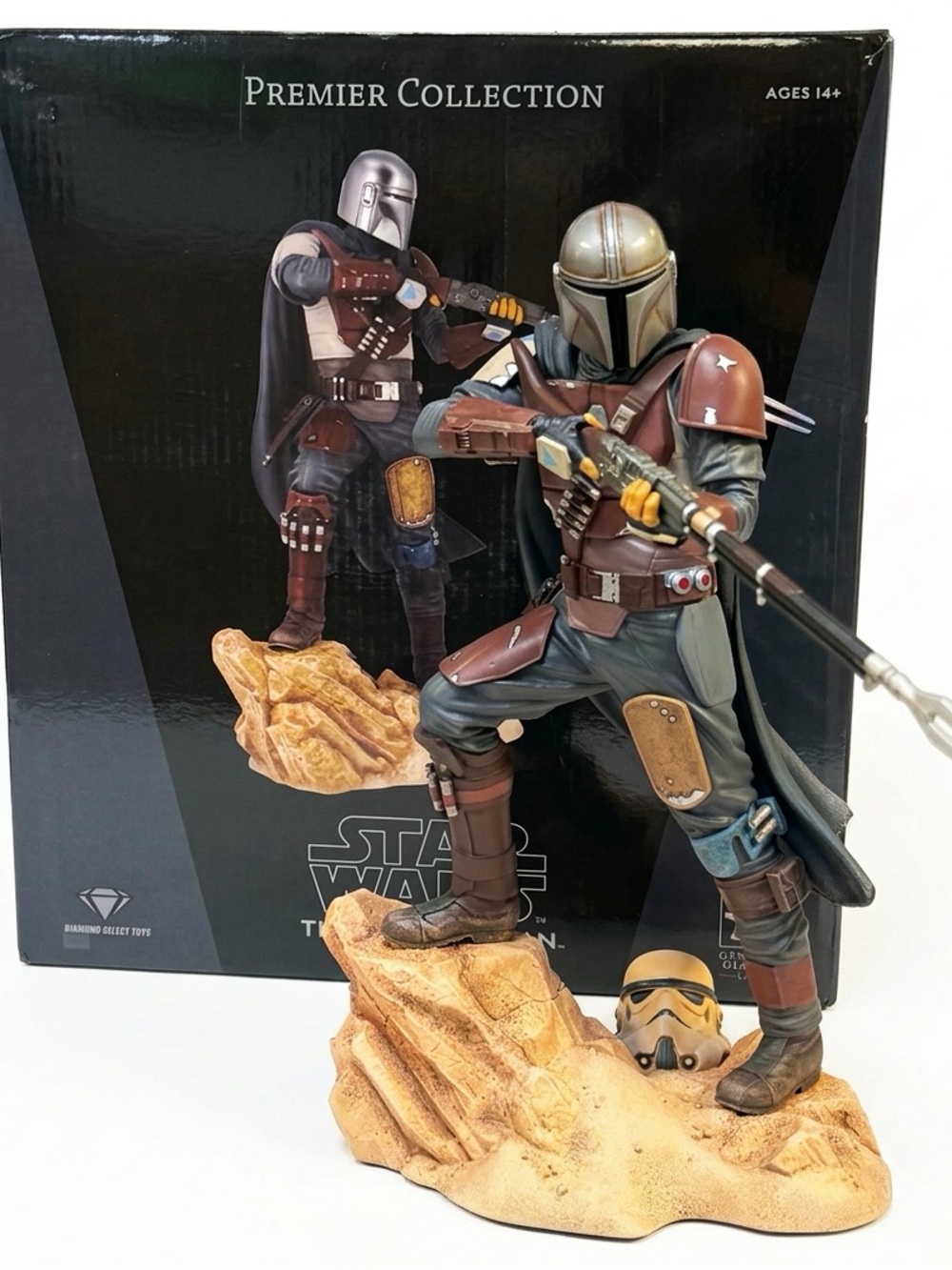 STAR WARS The Mandalorian 11.5” Bust Gentle Giant Premier Collection 2020 Statue